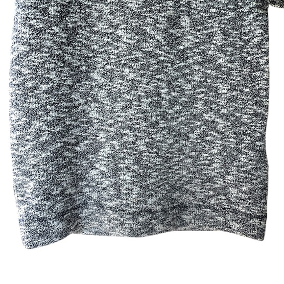 BANANA REPUBLIC |NWOT MARLED NAVY BLUE & WHITE SWEATER DRESS 3/4 SLEEVES | XS - Picture 5 of 10